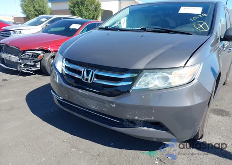 2016 Honda Odyssey Ex-L z USA, uszkodzony, nr VIN 5FNRL5H65GB057150